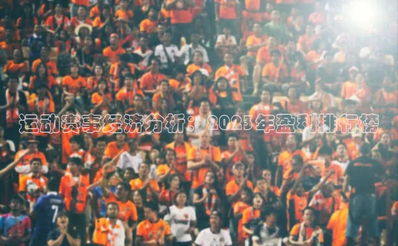 运动赛事经济分析：2023年盈利排行榜